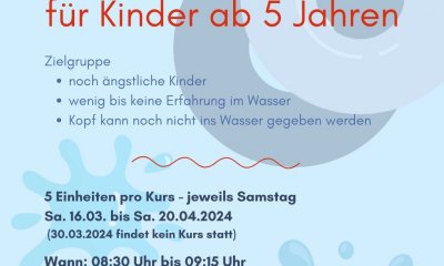 Schwimmkurs für Kinder ab 5 Jahren in der Erlebnistherme Naturns