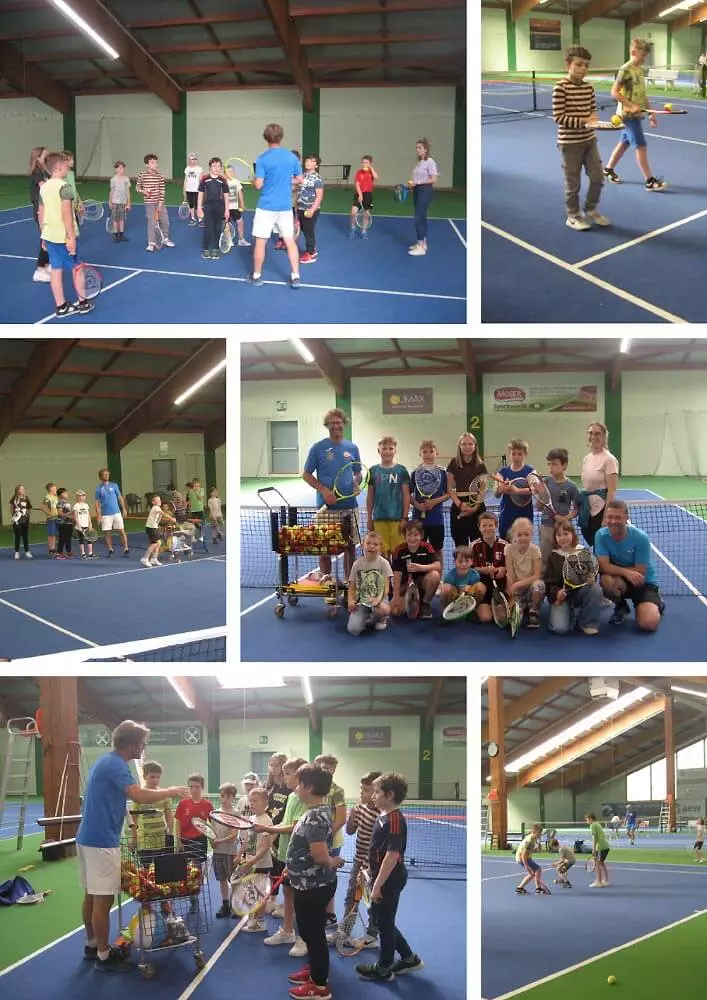 Grundschüler aus Staben schnuppern Tennisluft